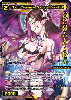 Nova//Memoria, Natural Planet (Foil) - WXDi-P286P[EN]