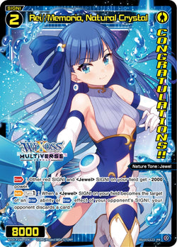 Rei//Memoria, Natural Crystal (Foil) - WXDi-P288P[EN]