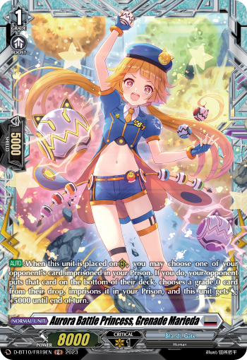 Aurora Battle Princess, Grenade Marieda (FR) - D-BT10/FR19EN