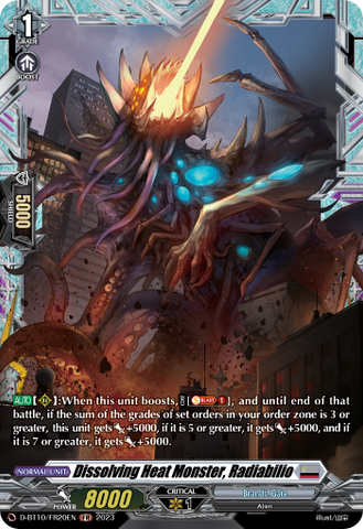 Dissolving Heat Monster, Radiabilio (FR) - D-BT10/FR20EN