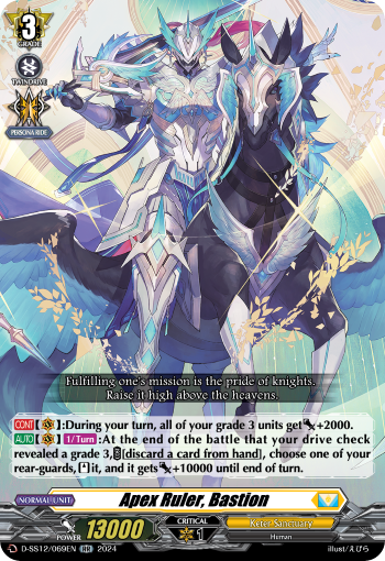 Apex Ruler, Bastion - D-SS12/069EN