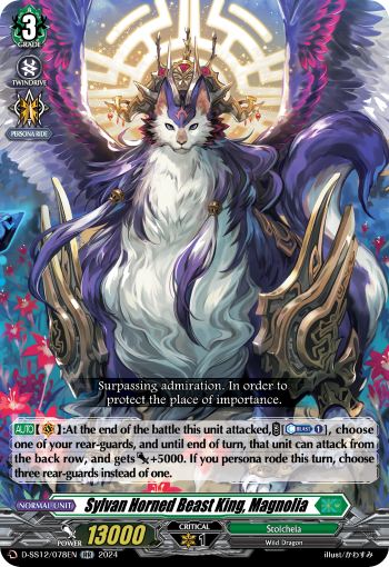 Sylvan Horned Beast King, Magnolia - D-SS12/078EN