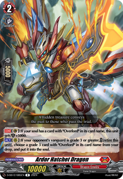 Ardor Hatchet Dragon - D-SS12/085EN