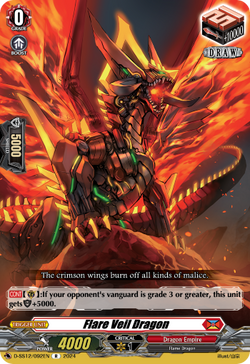 Flare Veil Dragon - D-SS12/092EN