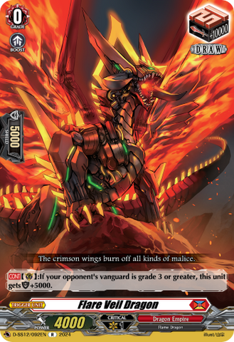 Flare Veil Dragon - D-SS12/092EN