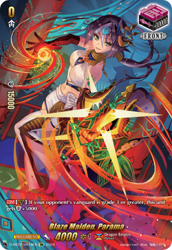 Blaze Maiden, Parama (SIR) - D-SS12/SIR18EN