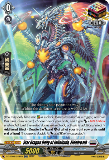 Star Dragon Deity of Infinitude, Eldobreath - DZ-BT01/021EN