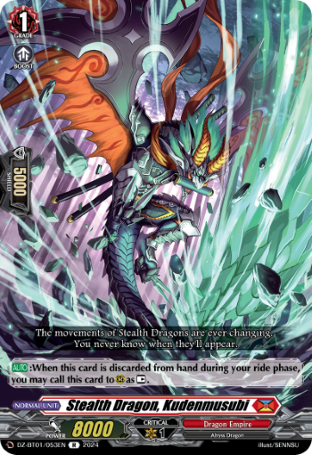 Stealth Dragon, Kudenmusubi - DZ-BT01/053EN