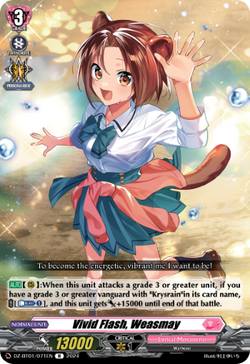Vivid Flash, Weasmay - DZ-BT01/071EN