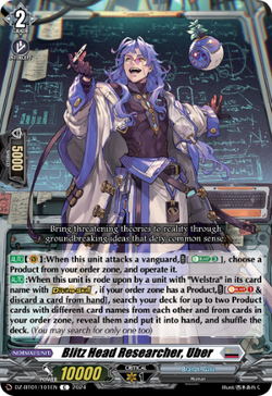 Blitz Head Researcher, Uber - DZ-BT01/101EN