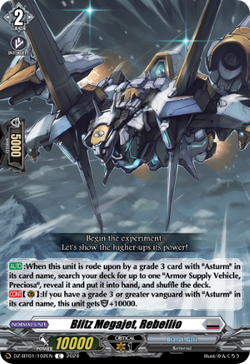 Blitz Megajet, Rebellio - DZ-BT01/102EN