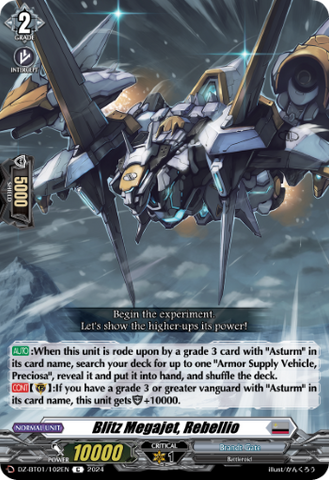 Blitz Megajet, Rebellio - DZ-BT01/102EN