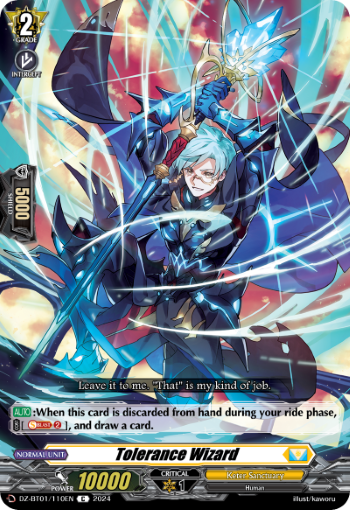 Tolerance Wizard - DZ-BT01/110EN