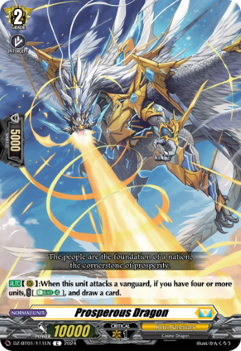 Prosperous Dragon - DZ-BT01/111EN