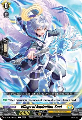 Wings of Aspiration, Soel - DZ-BT01/117EN