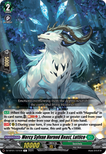 Mercy Sylvan Horned Beast, Lattice - DZ-BT01/121EN