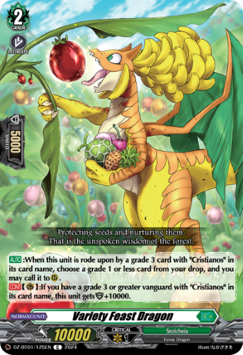 Variety Feast Dragon - DZ-BT01/125EN