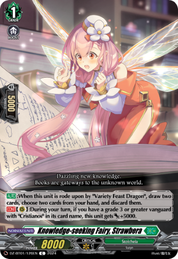 Knowledge-seeking Fairy, Strawbera - DZ-BT01/126EN