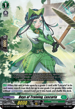 Days of Training, Lascaria - DZ-BT01/127EN