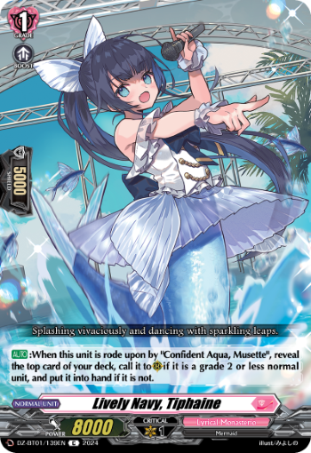 Lively Navy, Tiphaine - DZ-BT01/139EN