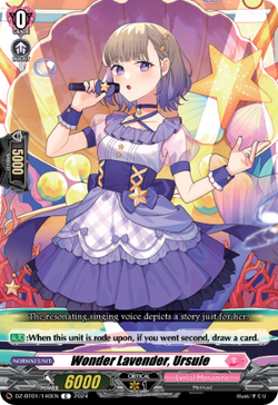 Wonder Lavender, Ursule - DZ-BT01/140EN