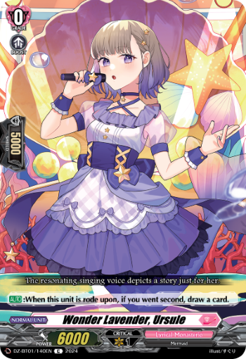 Wonder Lavender, Ursule - DZ-BT01/140EN