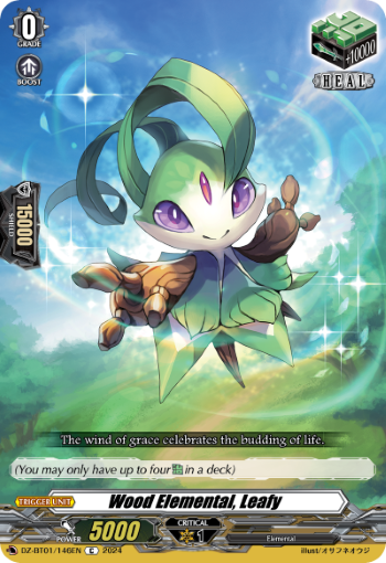 Wood Elemental, Leafy - DZ-BT01/146EN