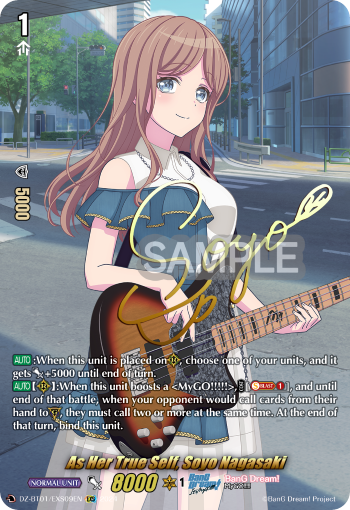 As Her True Self, Soyo Nagasaki (EXS) - DZ-BT01/EXS09EN