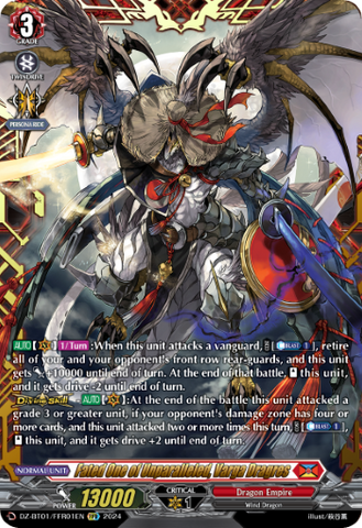 Fated One of Unparalleled, Varga Dragres (FFR) - DZ-BT01/FFR01EN
