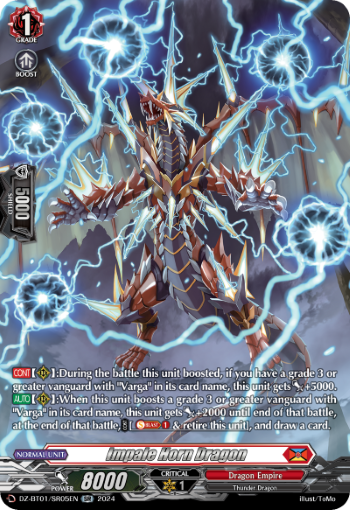 Impale Horn Dragon (SR) - DZ-BT01/SR05EN