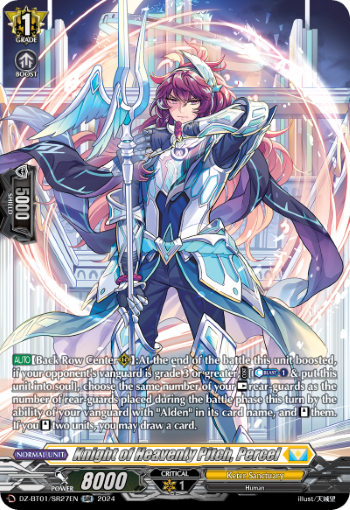 Knight of Heavenly Pitch, Percel (SR) - DZ-BT01/SR27EN