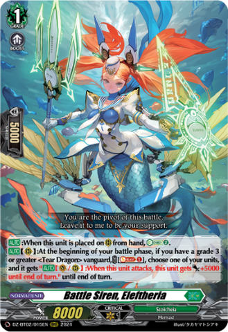 Battle Siren, Eleftheria - DZ-BT02/015EN