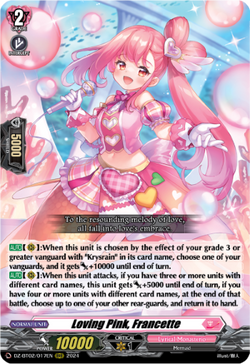 Loving Pink, Francette - DZ-BT02/017EN
