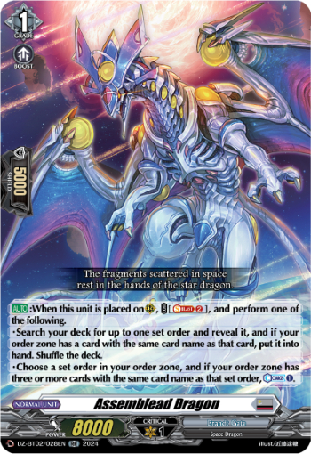 Assemblead Dragon - DZ-BT02/028EN