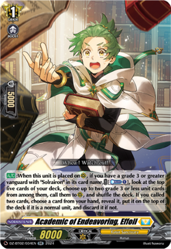 Academic of Endeavoring, Effoll - DZ-BT02/034EN