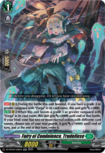 Fairy of Condolence, Trudeliese - DZ-BT02/038EN