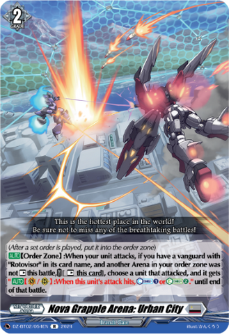 Nova Grapple Arena: Urban City - DZ-BT02/054EN