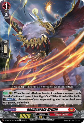 Rendcerate Griffin - DZ-BT02/073EN