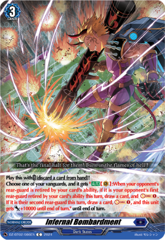 Infernal Bombardment - DZ-BT02/086EN