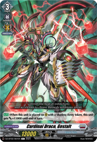 Cardinal Draco, Gestalt - DZ-BT02/087EN