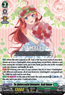 The Quintessential Quintuplets, Itsuki Nakano - DZ-BT02/EX09EN