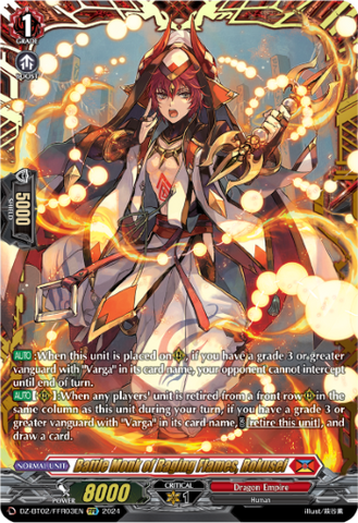 Battle Monk of Raging Flames, Rokusei (FFR) - DZ-BT02/FFR03EN