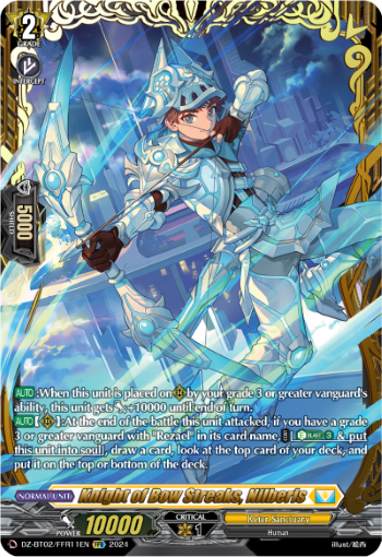 Knight of Bow Streaks, Nilberis (FFR) - DZ-BT02/FFR11EN