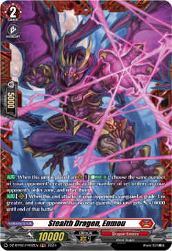 Stealth Dragon, Enmou (FR) - DZ-BT02/FR02EN