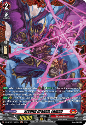 Stealth Dragon, Enmou (FR) - DZ-BT02/FR02EN