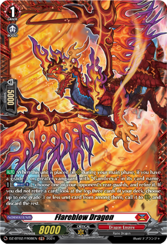 Flareblow Dragon (FR) - DZ-BT02/FR08EN