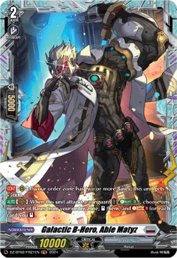Galactic B-Hero, Able Matyz (FR) - DZ-BT02/FR21EN