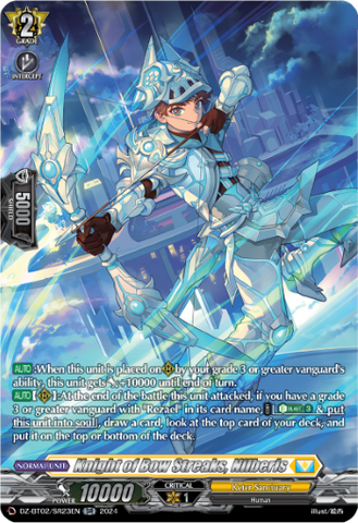 Knight of Bow Streaks, Nilberis (SR) - DZ-BT02/SR23EN