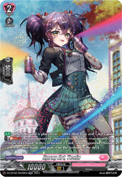 Spray Art, Teela (SR) - DZ-BT02/SR39EN