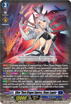 Silver Thorn Dragon Empress, Venus Luquier - DZ-BT03/007EN